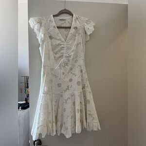 Sandro beautiful lace mini dress